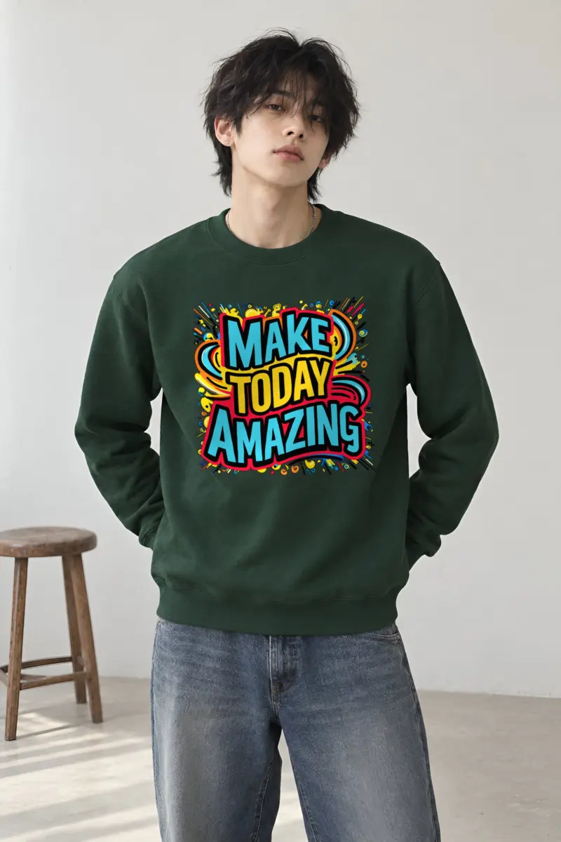 "Daily Spark" Heavy Blend Unisex Crewneck Sweatshirt