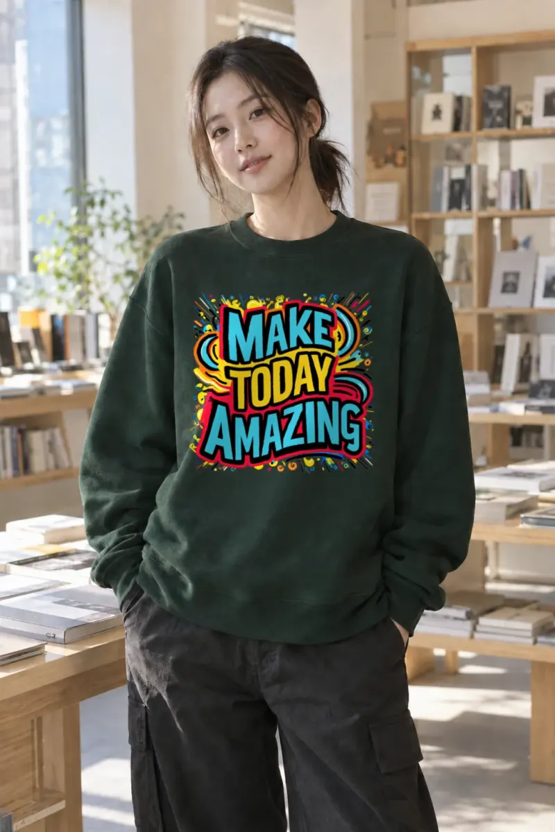 "Daily Spark" Heavy Blend Unisex Crewneck Sweatshirt