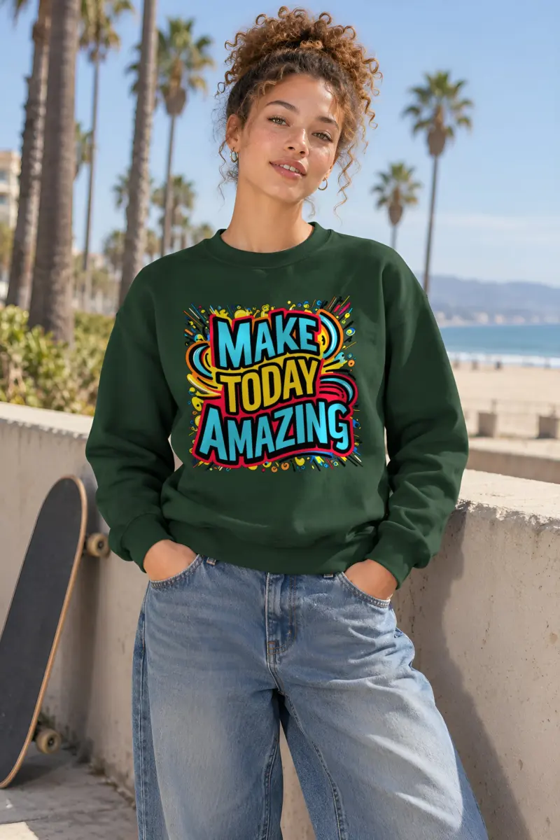 "Daily Spark" Heavy Blend Unisex Crewneck Sweatshirt