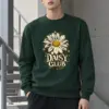 "Daisy Club Nocturne" Heavy Blend Unisex Crewneck Sweatshirt