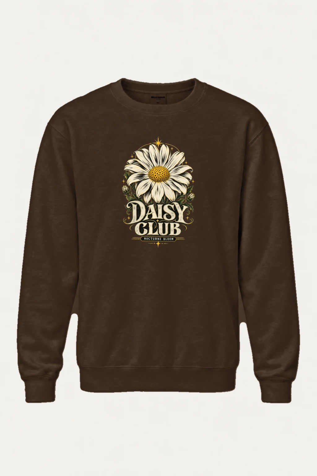 "Daisy Club Nocturne" Heavy Blend Unisex Crewneck Sweatshirt | Gildan 18000