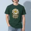 "Daisy Club Nocturne" Heavyweight Unisex Crewneck T-shirt
