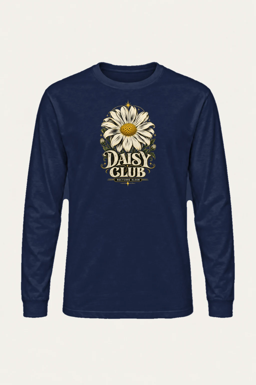 "Daisy Club Nocturne" Unisex Longsleeve T-shirt | Gildan 2400