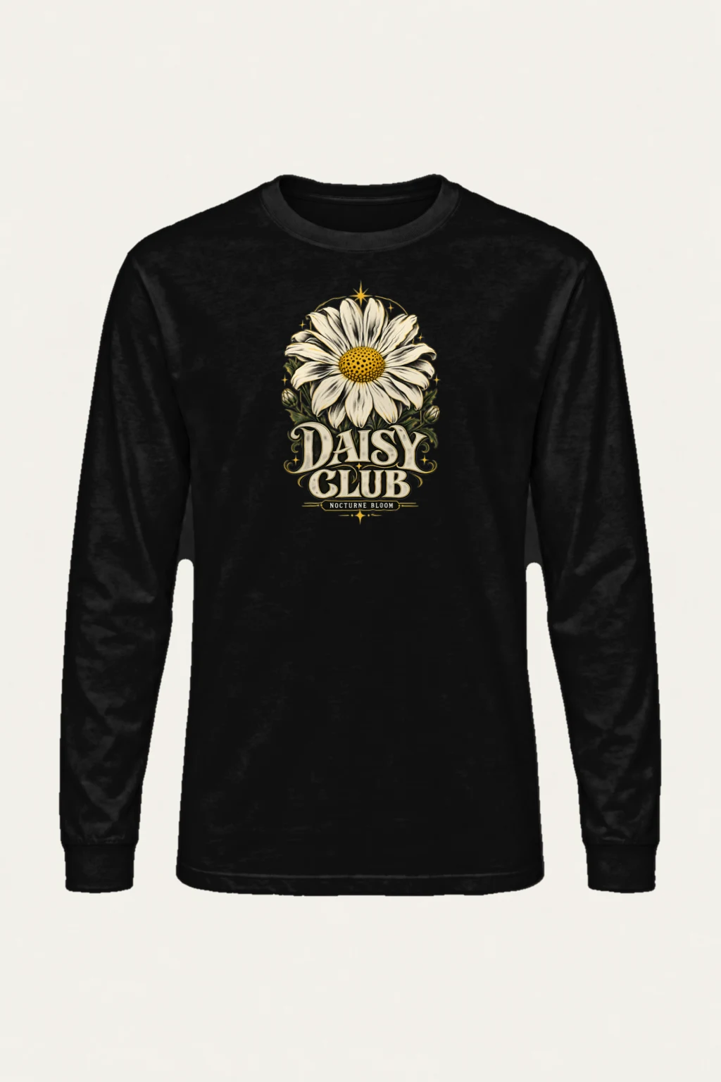 "Daisy Club Nocturne" Unisex Longsleeve T-shirt | Gildan 2400