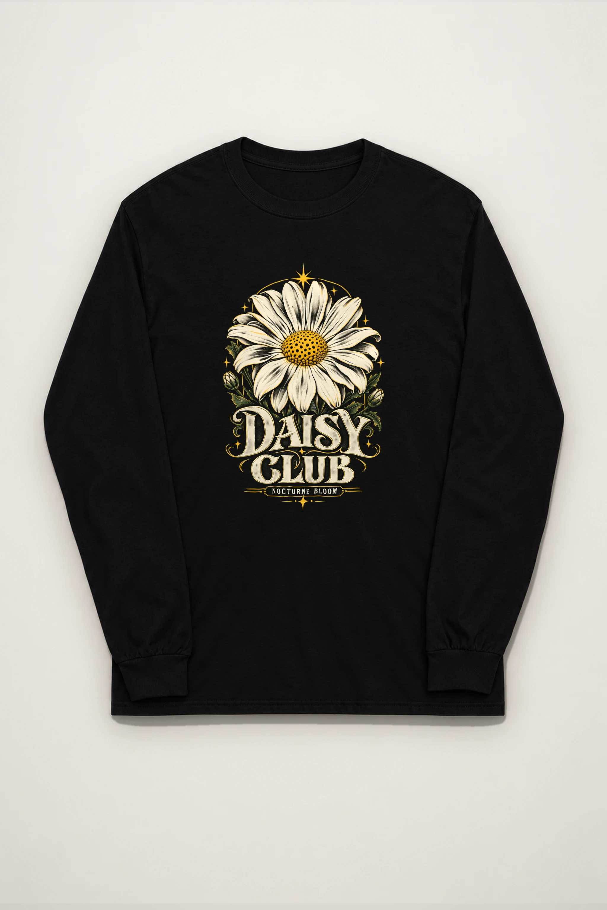 "Daisy Club Nocturne" Unisex Longsleeve T-shirt