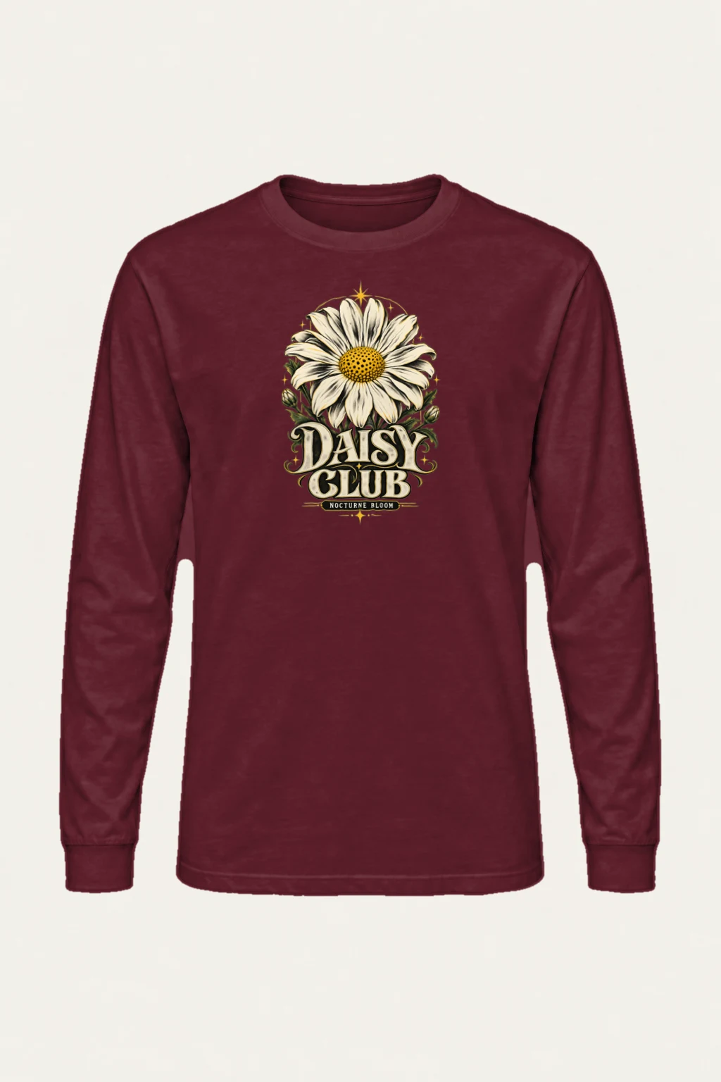 "Daisy Club Nocturne" Unisex Longsleeve T-shirt | Gildan 2400