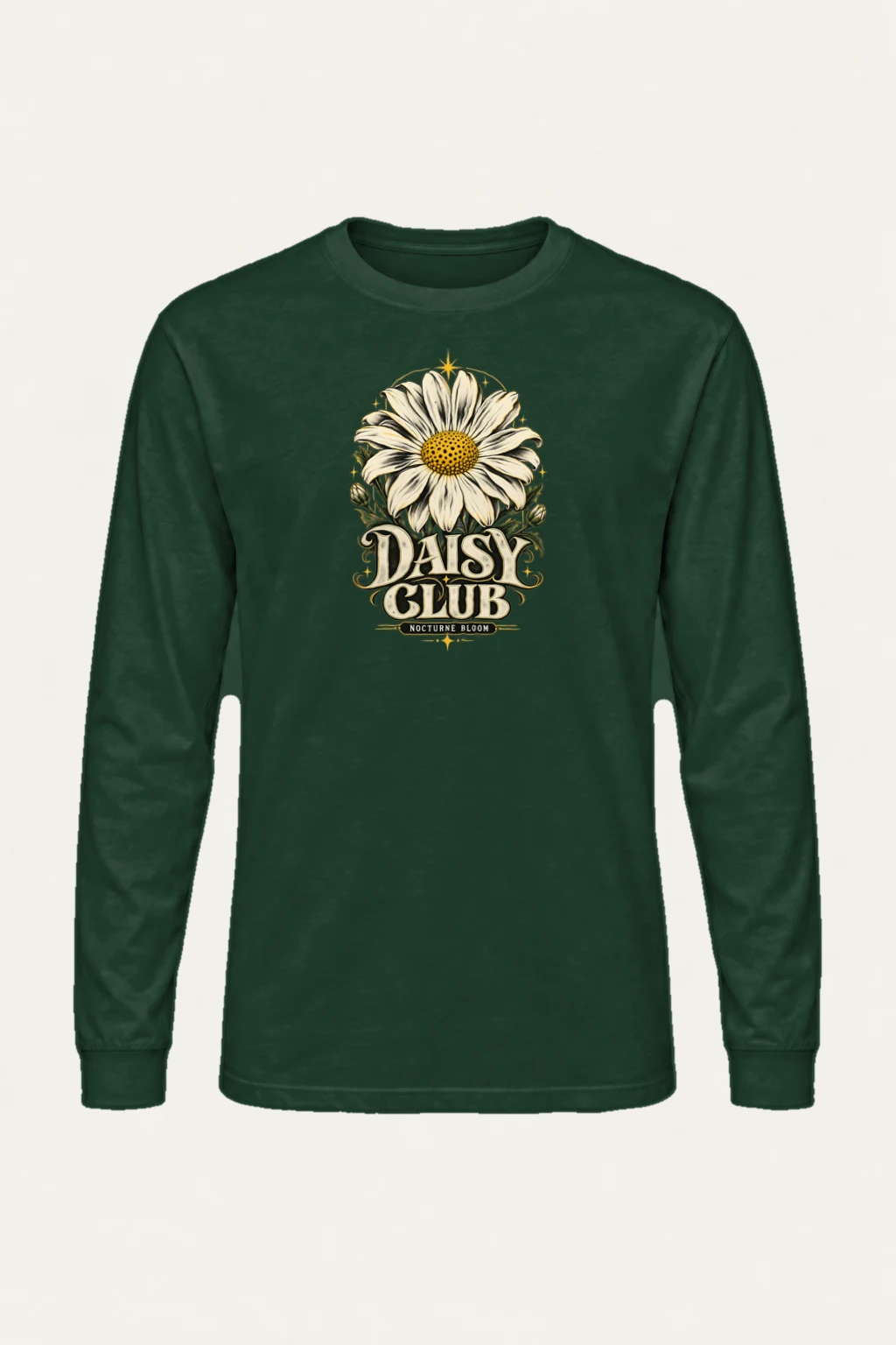 "Daisy Club Nocturne" Unisex Longsleeve T-shirt | Gildan 2400