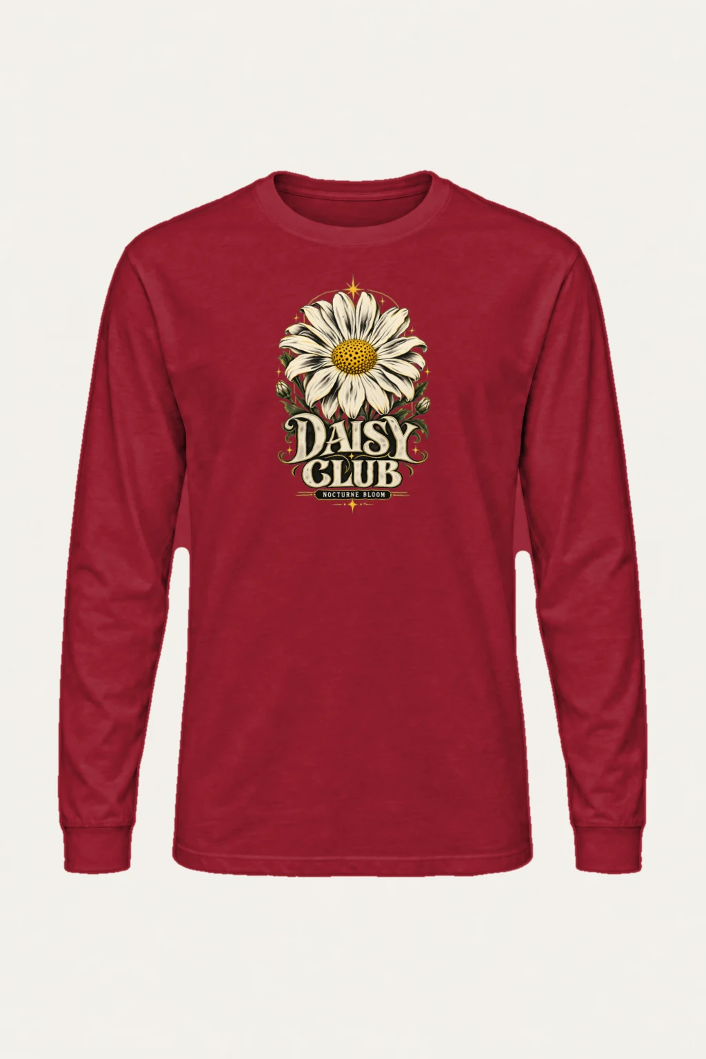 "Daisy Club Nocturne" Unisex Longsleeve T-shirt | Gildan 2400