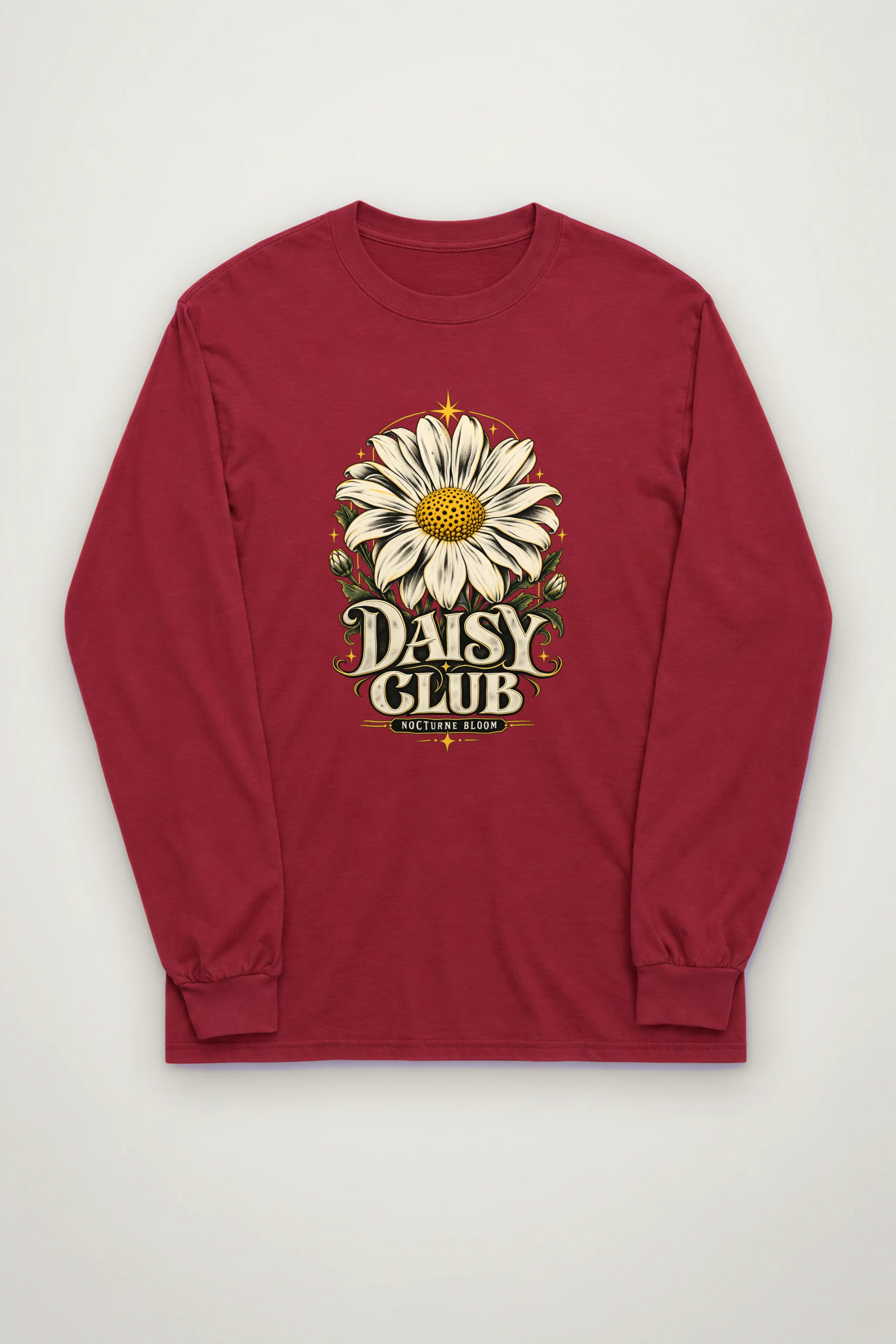 "Daisy Club Nocturne" Unisex Longsleeve T-shirt