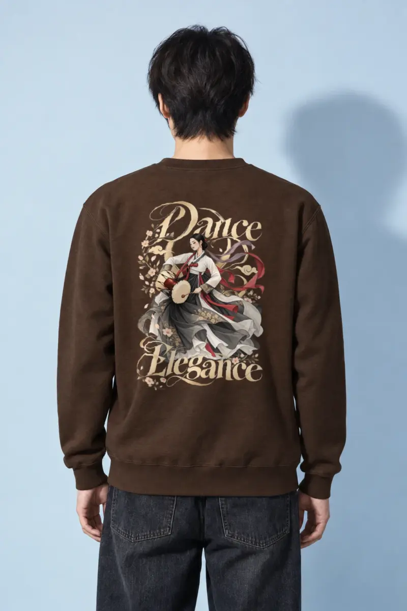 "Dance Elegance" Heavy Blend Unisex Crewneck Sweatshirt