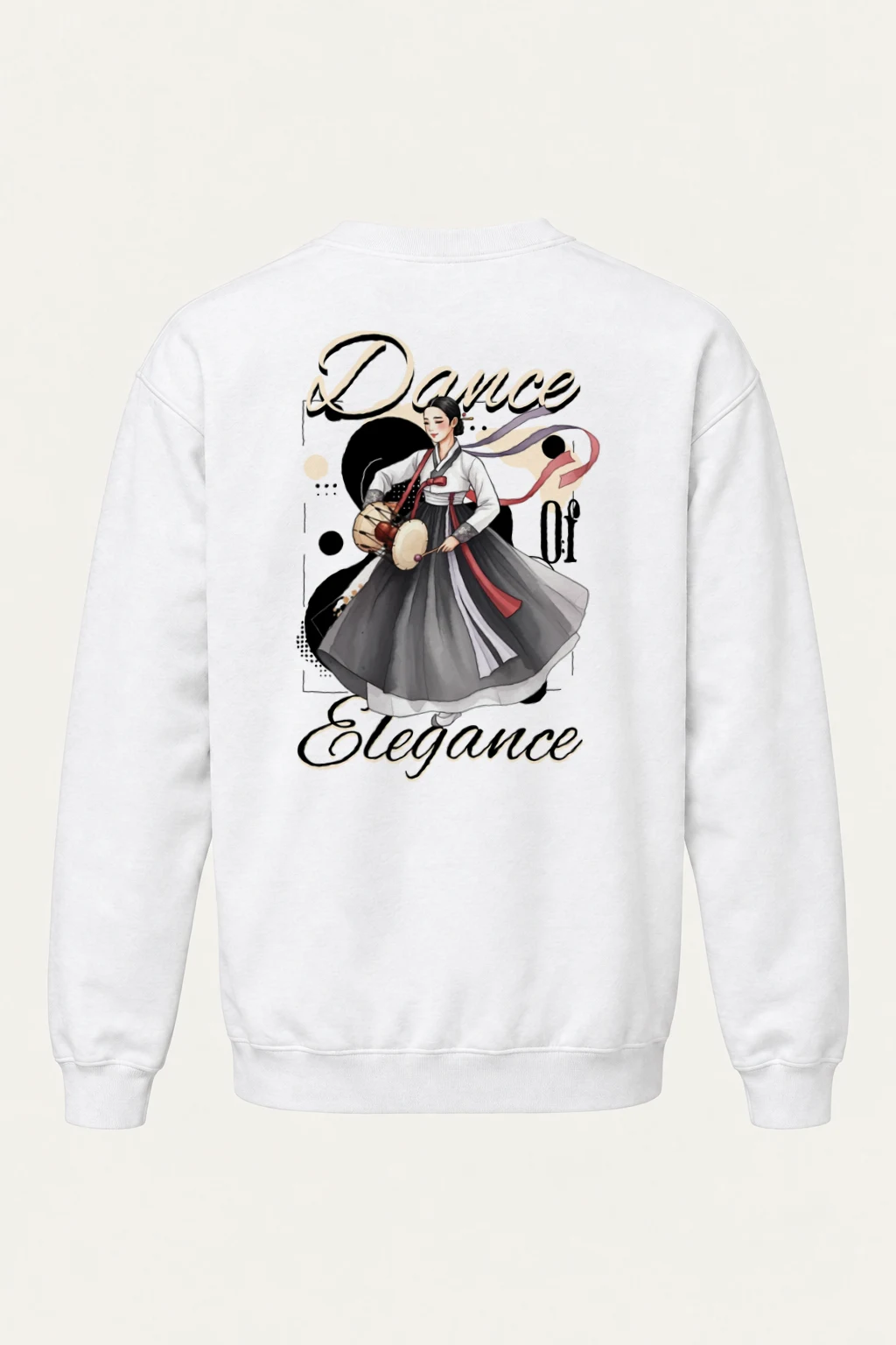 "Dance Elegance" Heavy Blend Unisex Crewneck Sweatshirt | Gildan 18000