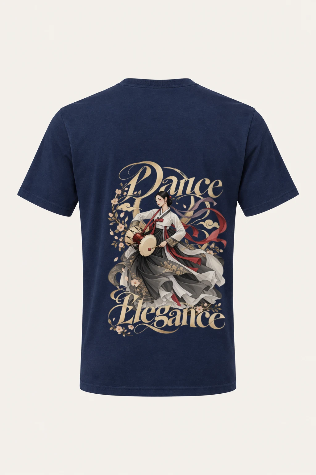 "Dance Elegance" Heavyweight Unisex Crewneck T-shirt | Gildan 5000