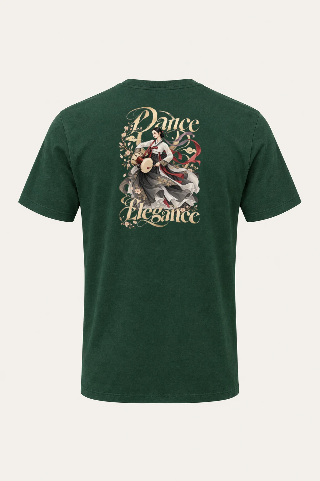 "Dance Elegance" Heavyweight Unisex Crewneck T-shirt | Gildan 5000