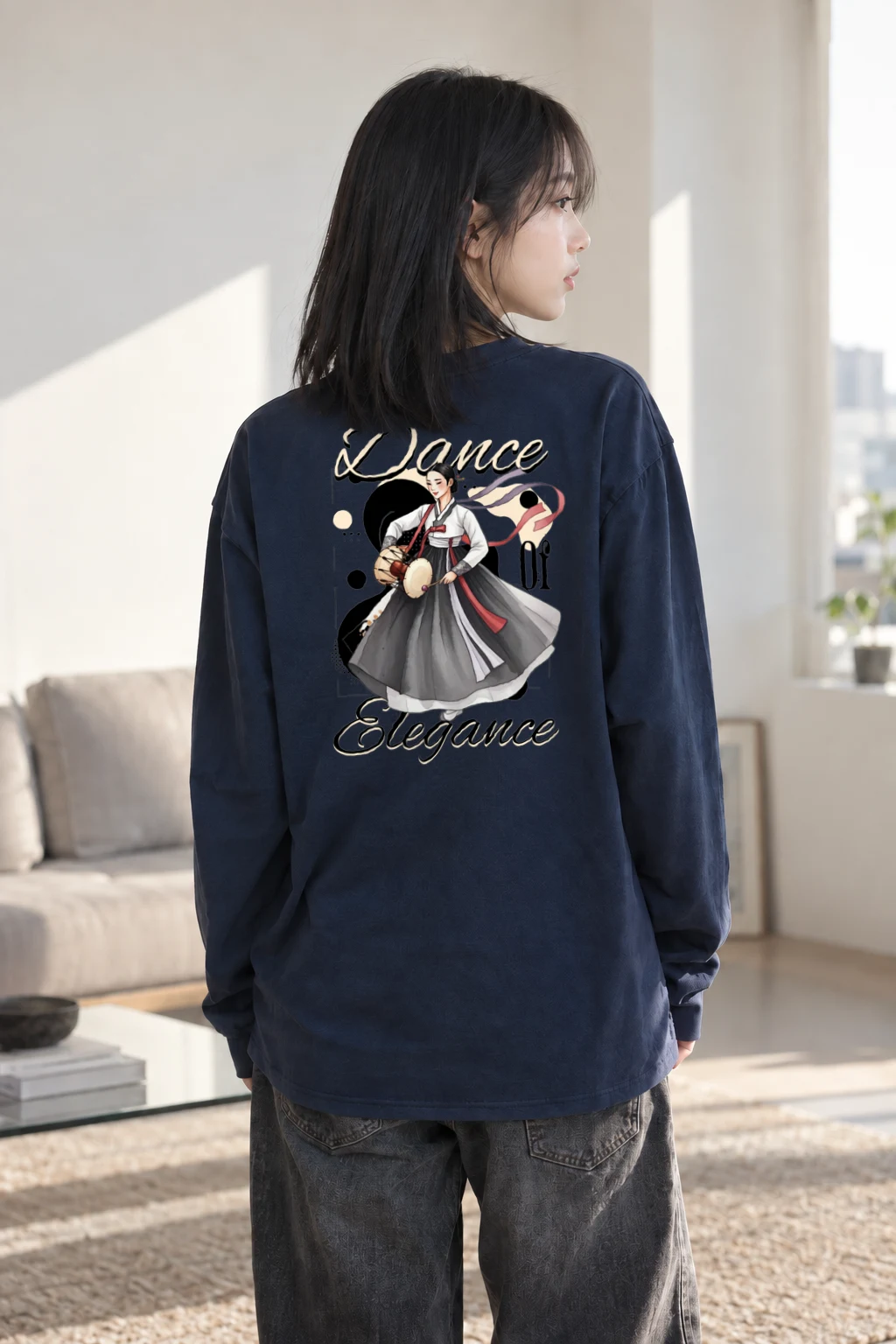 "Dance Elegance" Unisex Longsleeve T-shirt | Gildan 2400