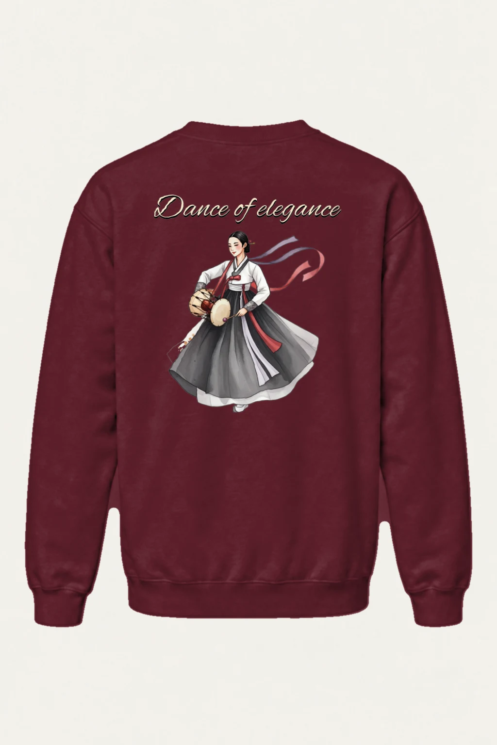 "Dance Of Elegance" Heavy Blend Unisex Crewneck Sweatshirt | Gildan 18000