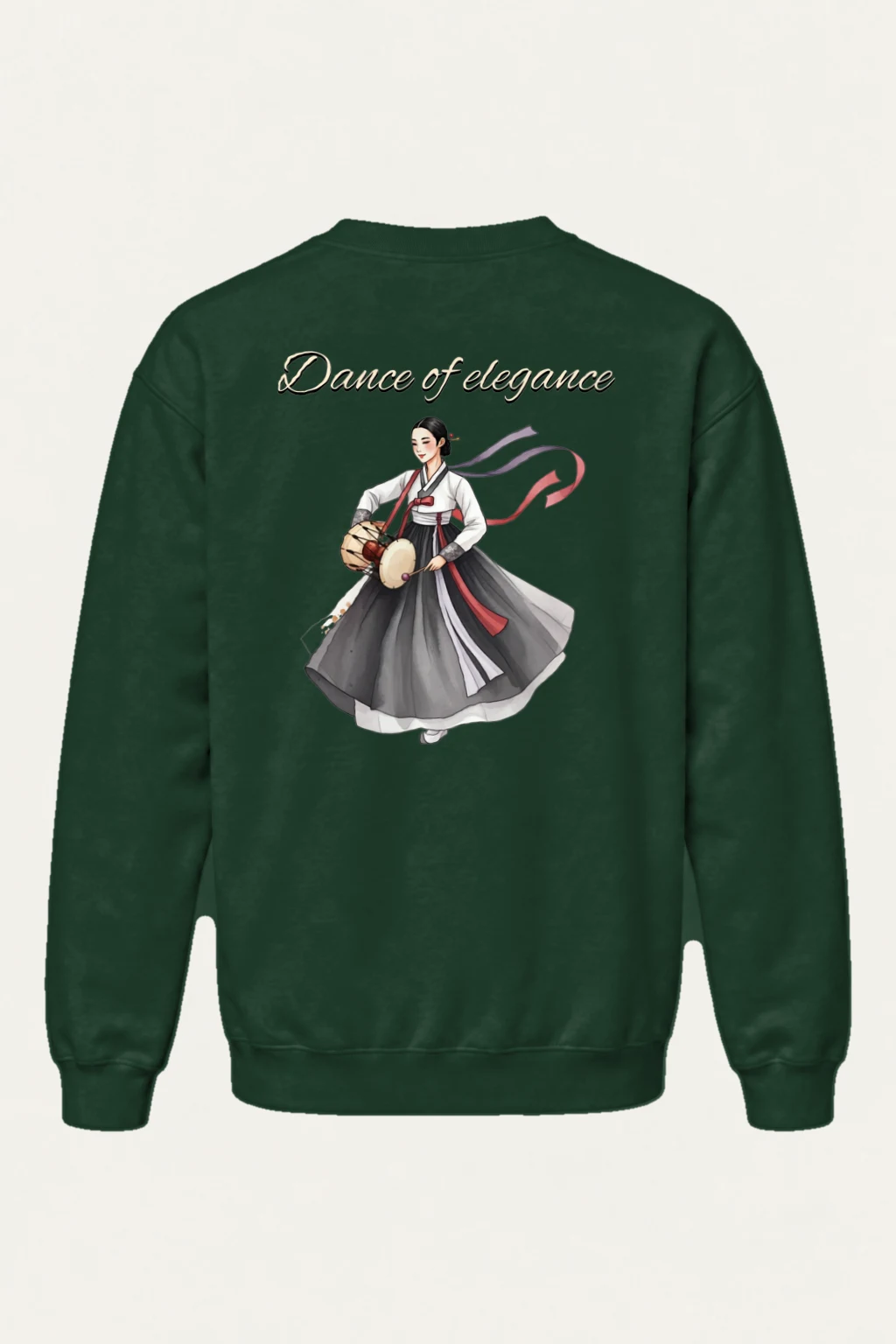 "Dance Of Elegance" Heavy Blend Unisex Crewneck Sweatshirt | Gildan 18000
