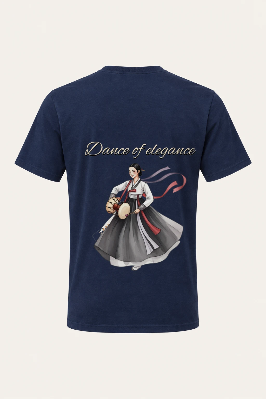 "Dance Of Elegance" Heavyweight Unisex Crewneck T-shirt | Gildan 5000