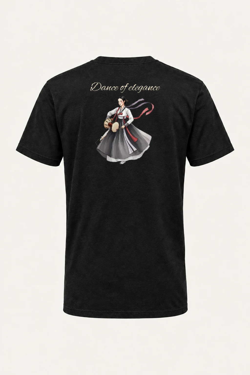"Dance Of Elegance" Heavyweight Unisex Crewneck T-shirt | Gildan 5000