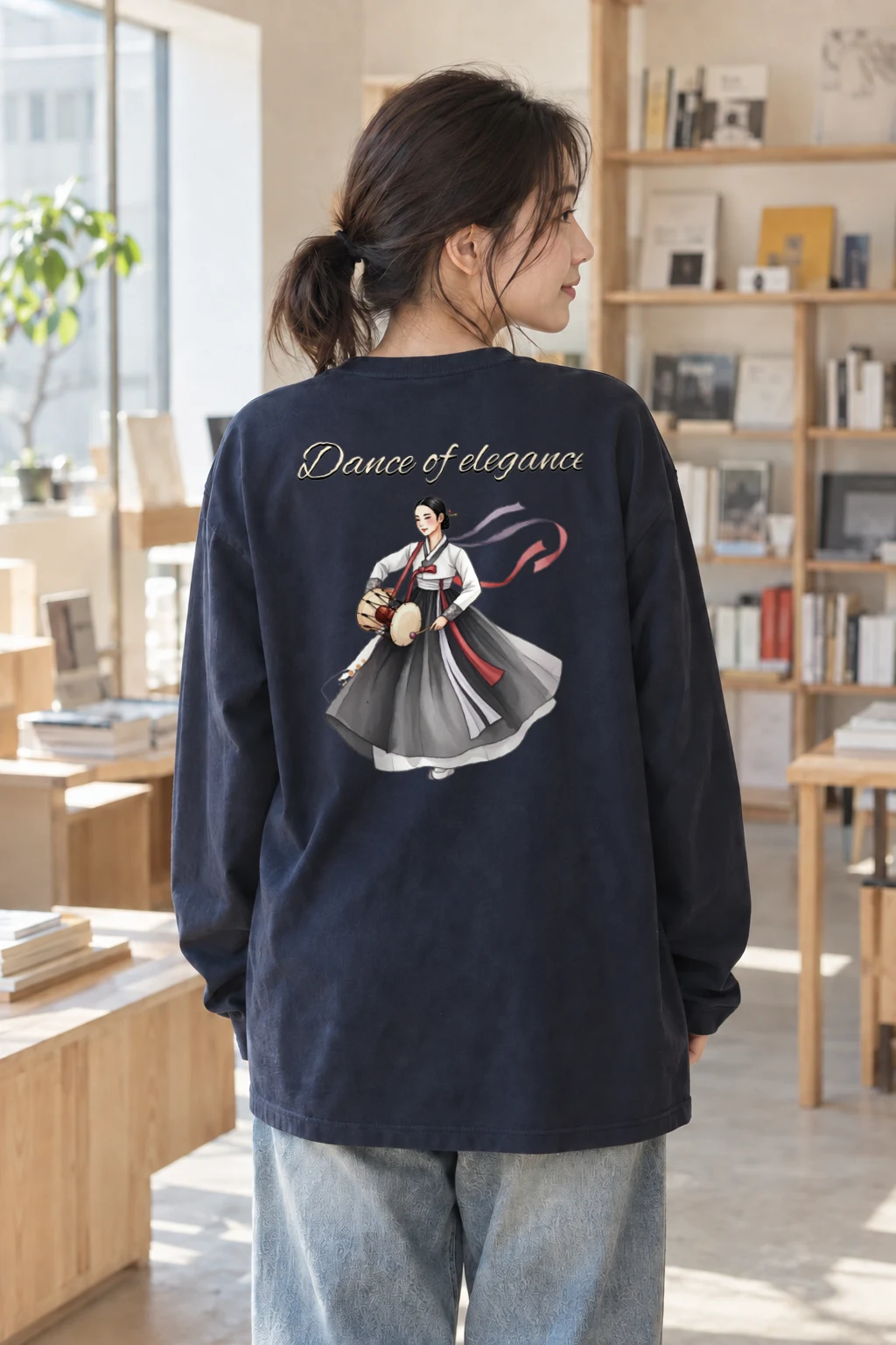 "Dance of Elegance" Unisex Longsleeve T-shirt | Gildan 2400