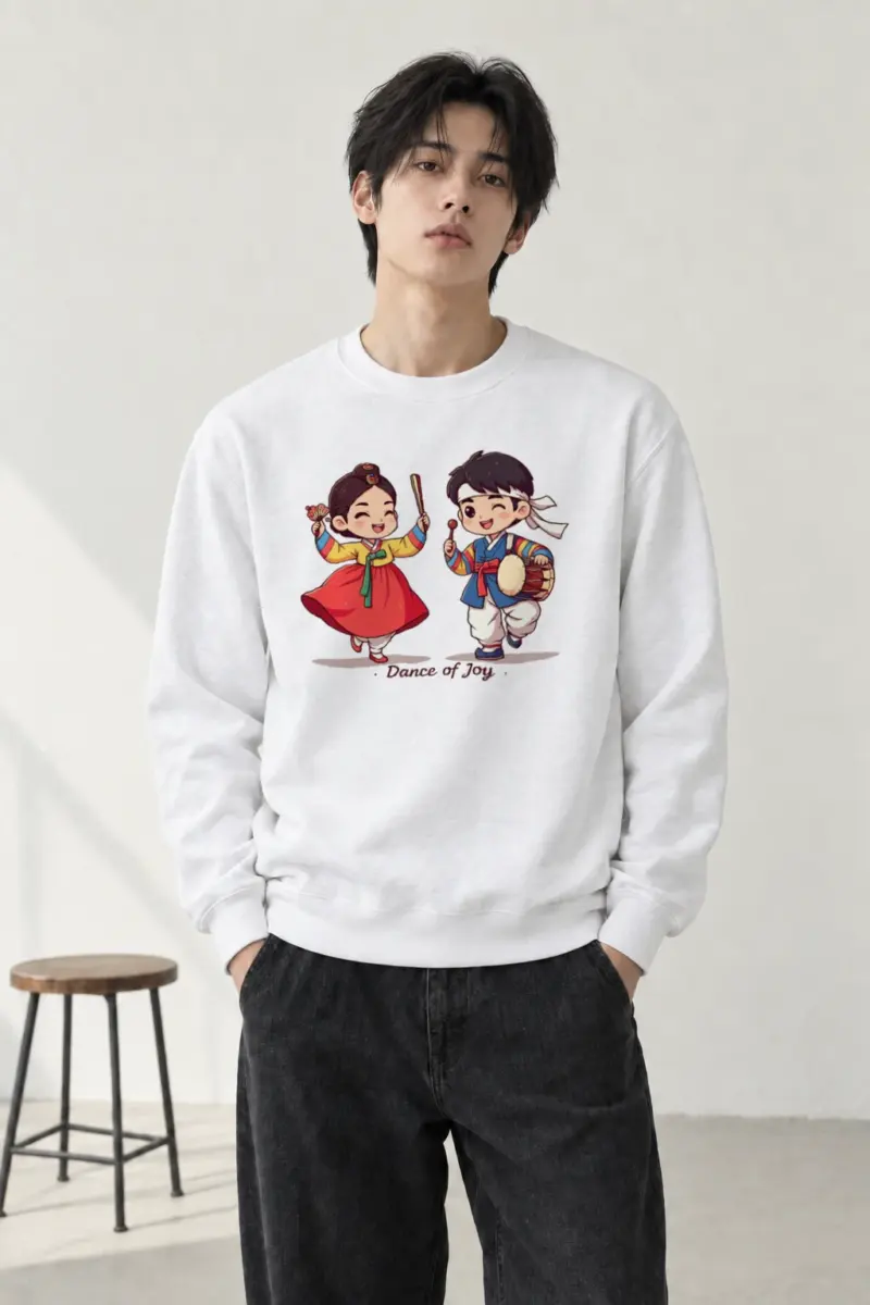 "Dance of Joy" Heavy Blend Unisex Crewneck Sweatshirt | Gildan 18000