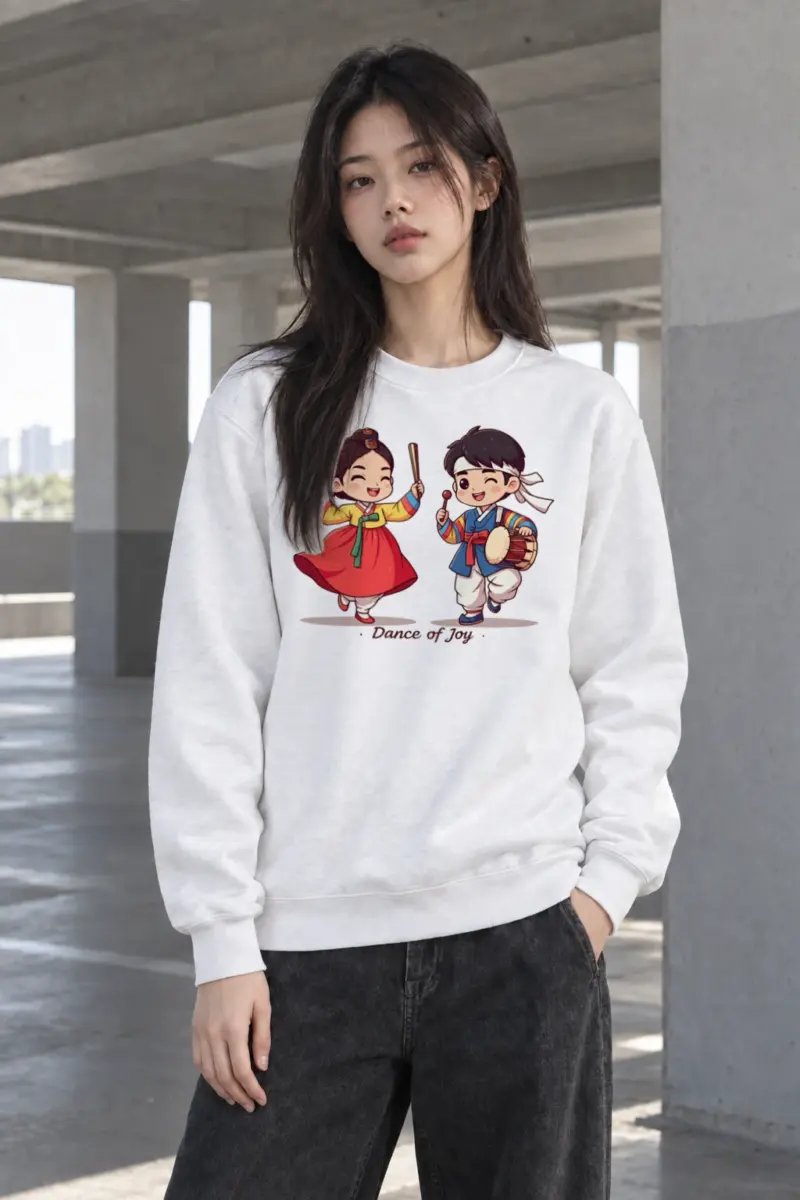 "Dance of Joy" Heavy Blend Unisex Crewneck Sweatshirt | Gildan 18000
