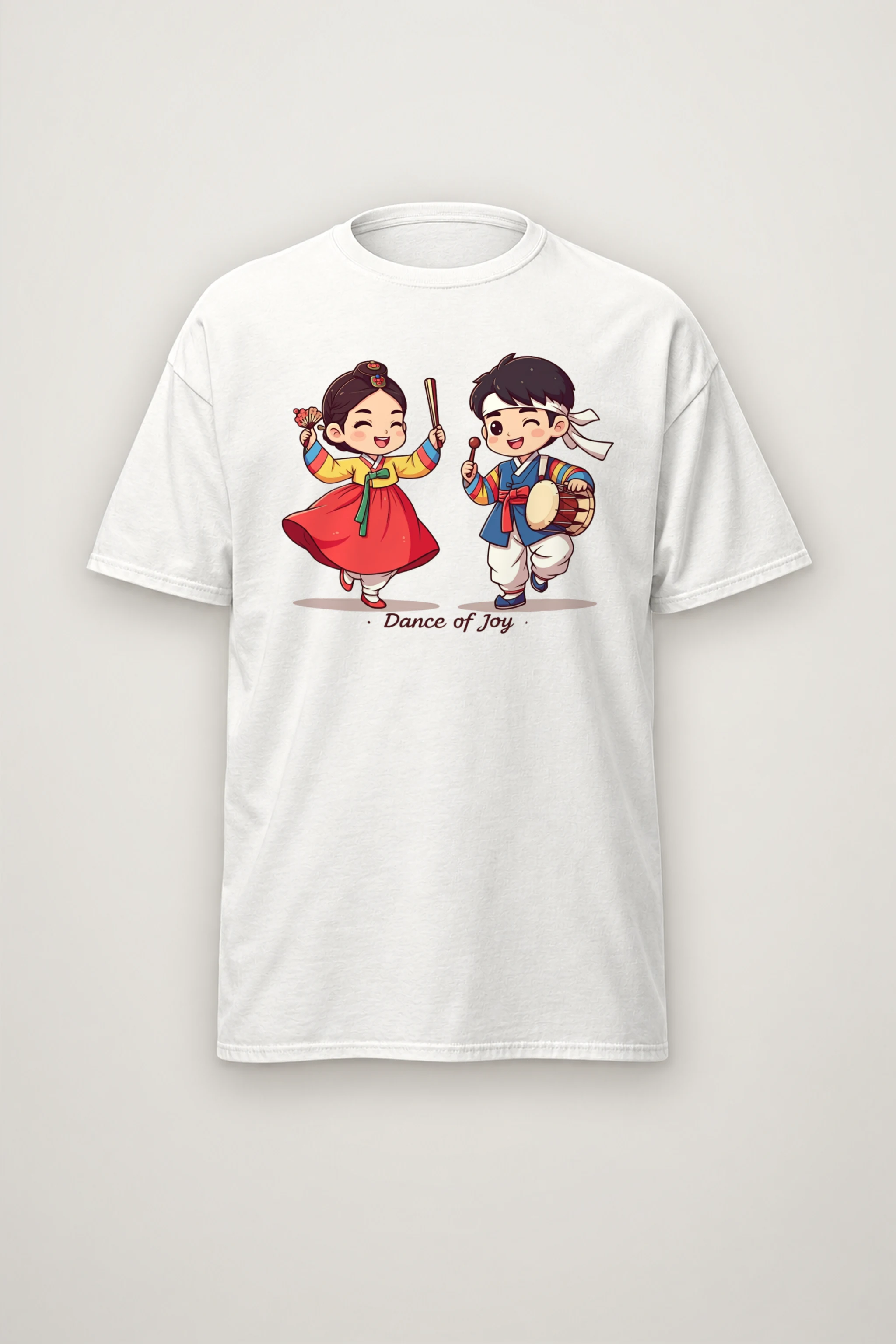 "Dance of Joy" Heavyweight Unisex Crewneck T-shirt