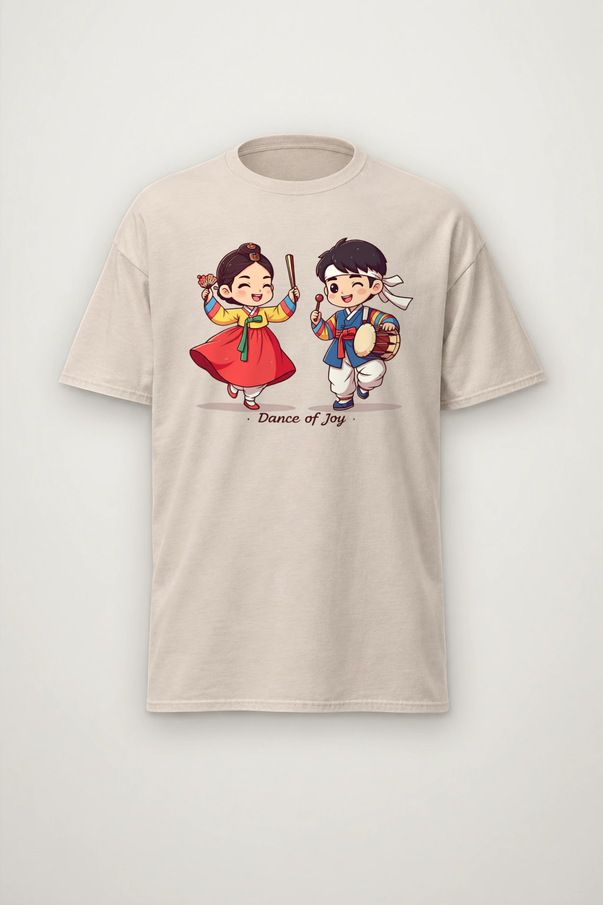 "Dance of Joy" Heavyweight Unisex Crewneck T-shirt