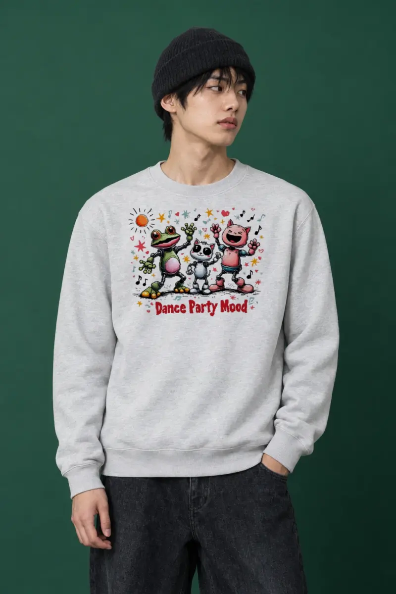 "Dance Party Mood" Heavy Blend Unisex Crewneck Sweatshirt | Gildan 18000