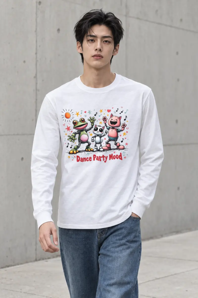 "Dance Party Mood" Unisex Longsleeve T-shirt