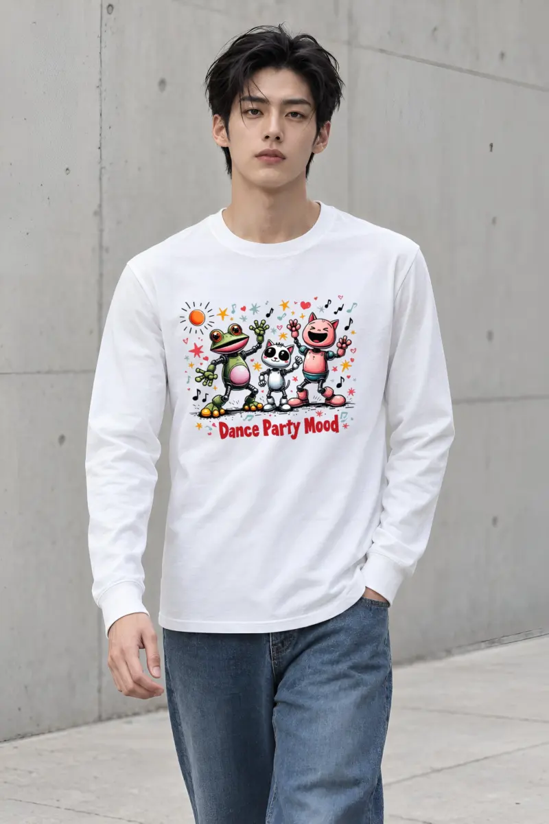 "Dance Party Mood" Unisex Longsleeve T-shirt