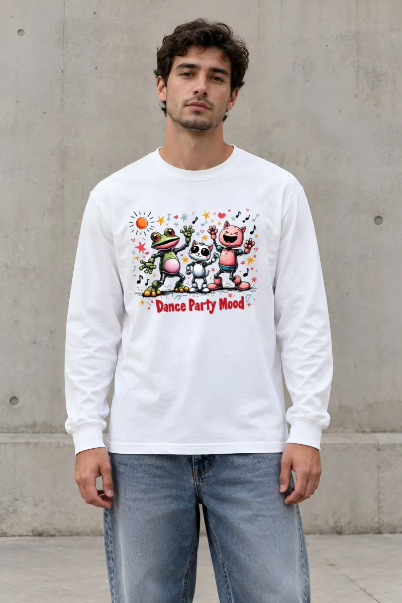 "Dance Party Mood" Unisex Longsleeve T-shirt