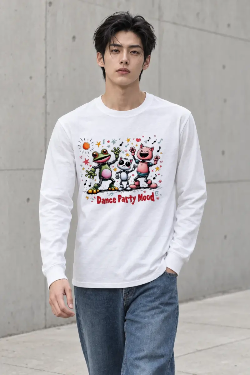 "Dance Party Mood" Unisex Longsleeve T-shirt