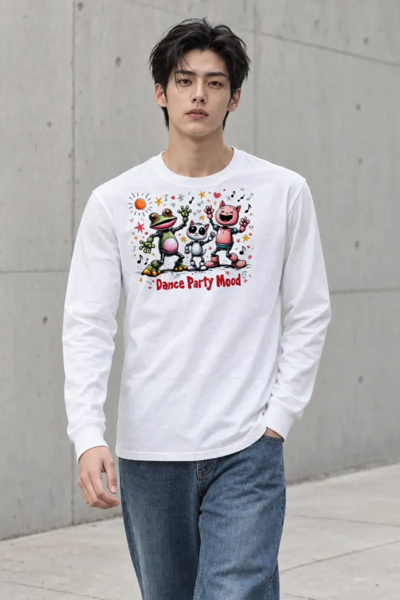 "Dance Party Mood" Unisex Longsleeve T-shirt