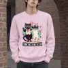 "Dancing Feline Fiesta" Heavy Blend Unisex Crewneck Sweatshirt