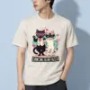 "Dancing Feline Fiesta" Heavyweight Unisex Crewneck T-shirt