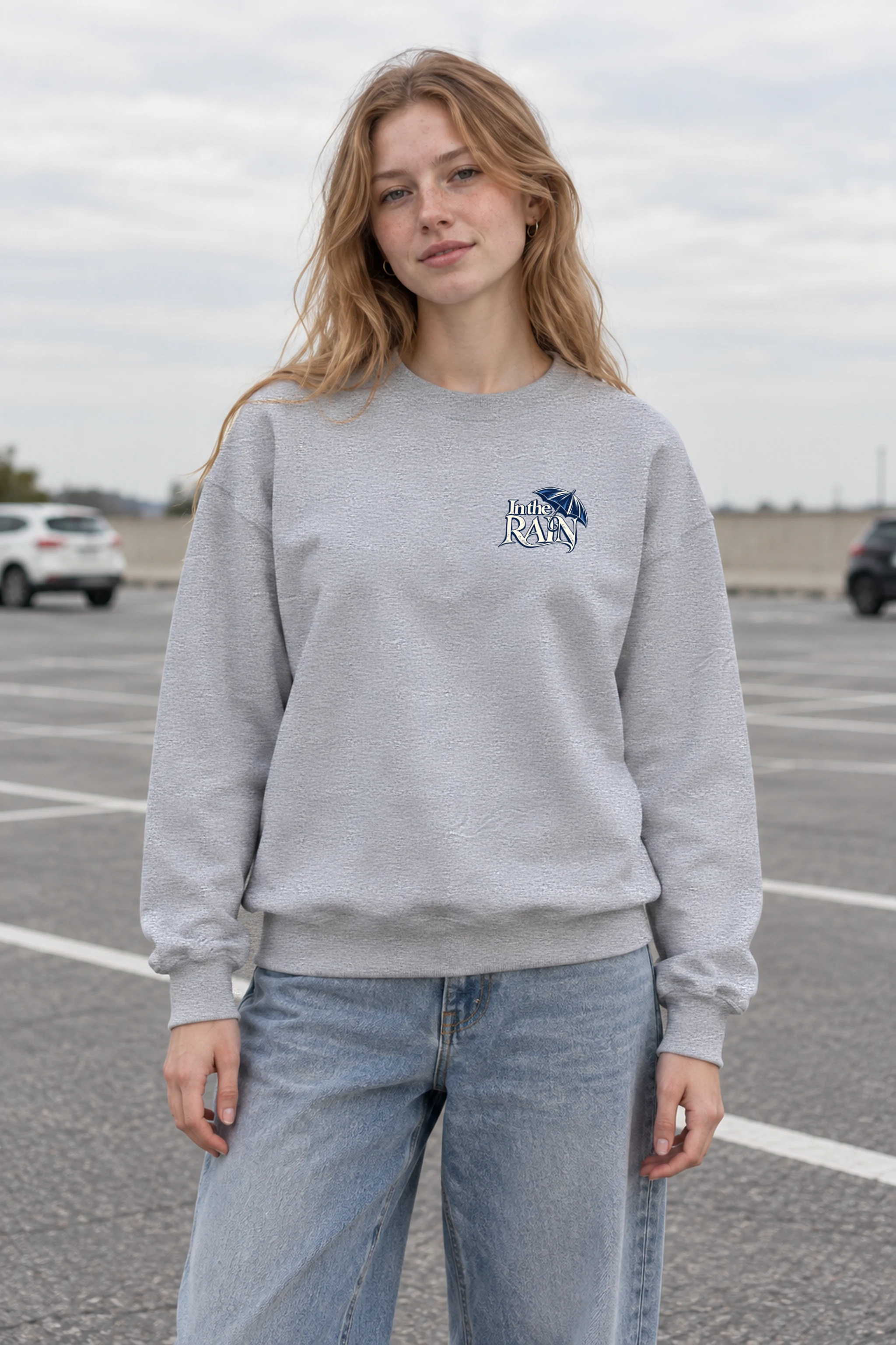 "Dancing In The Rain" 1 Crewneck Sweatshirt