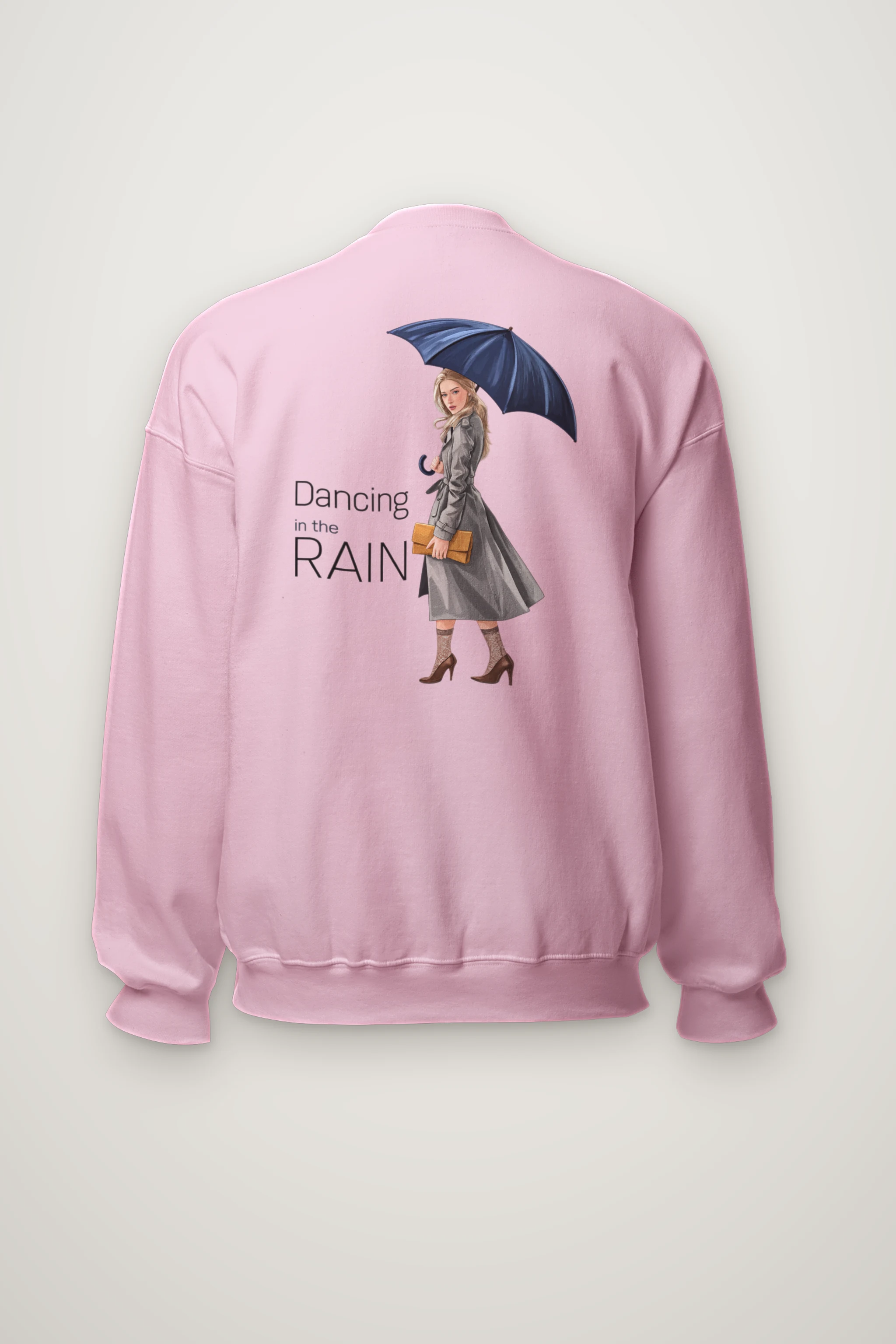 "Dancing In The Rain" Heavy Blend Unisex Crewneck Sweatshirt