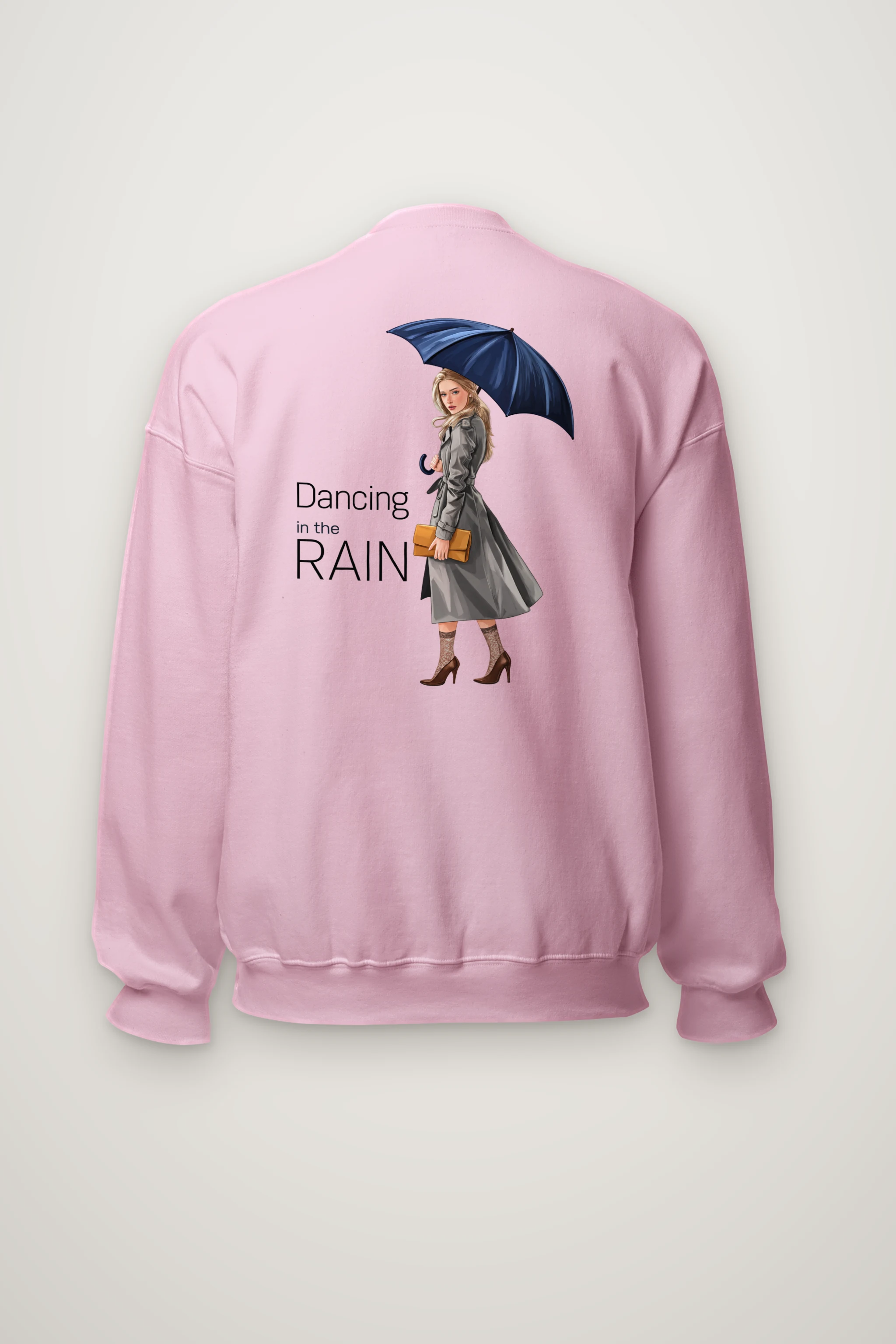"Dancing In The Rain" Heavy Blend Unisex Crewneck Sweatshirt