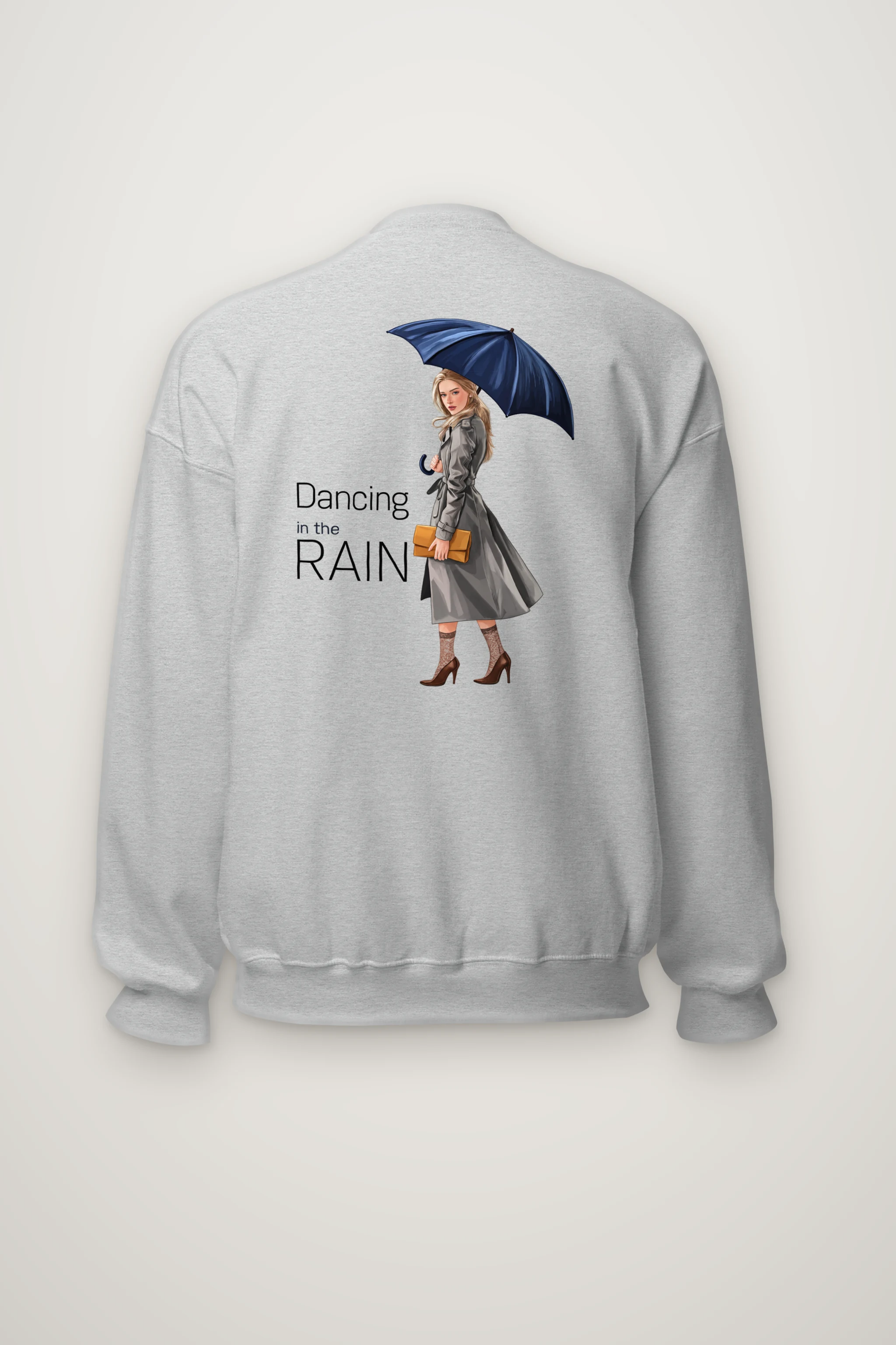 "Dancing In The Rain" Heavy Blend Unisex Crewneck Sweatshirt
