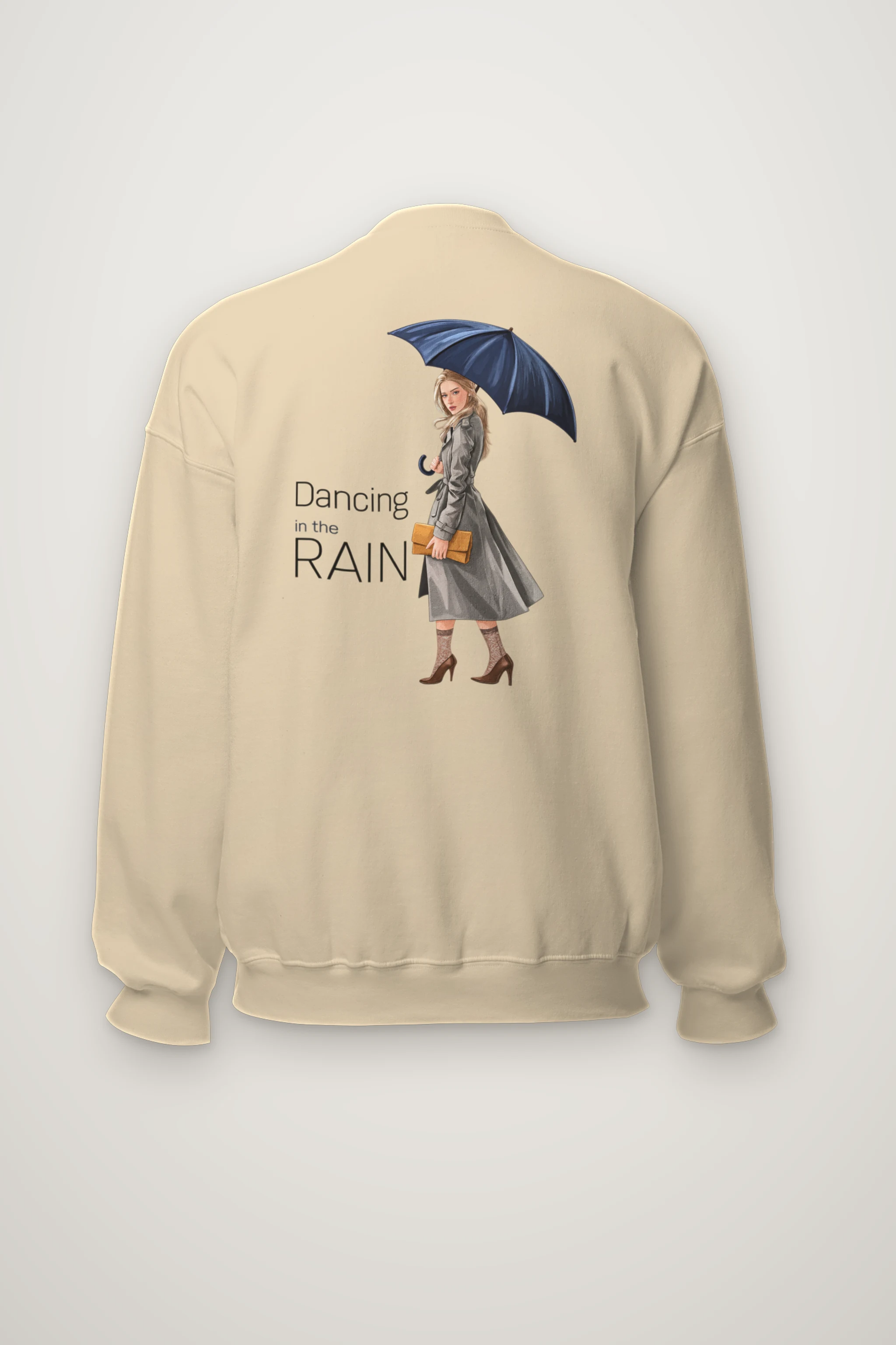 "Dancing In The Rain" Heavy Blend Unisex Crewneck Sweatshirt