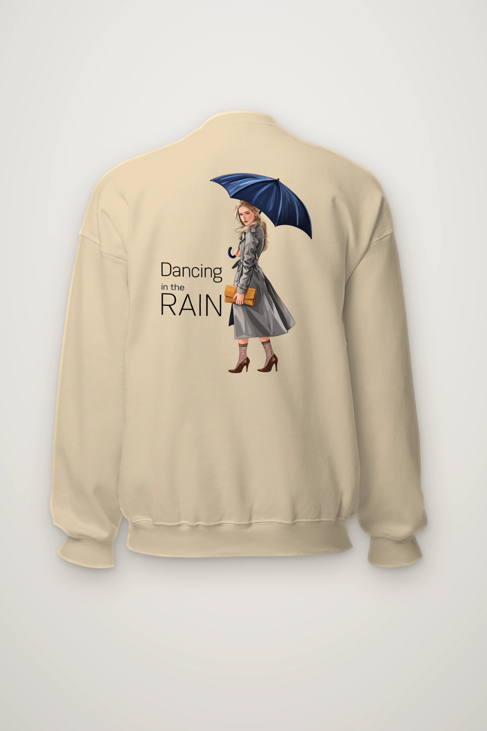 "Dancing In The Rain" Heavy Blend Unisex Crewneck Sweatshirt
