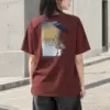 "Dancing in the Rain" Heavyweight Unisex Crewneck T-shirt | Gildan 5000