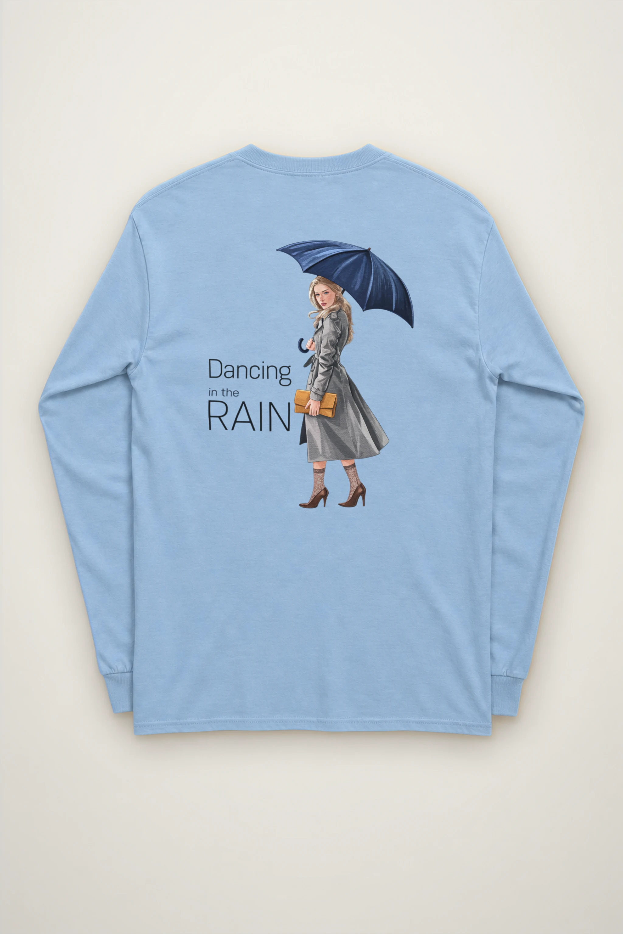 "Dancing in the Rain" Unisex Longsleeve T-shirt