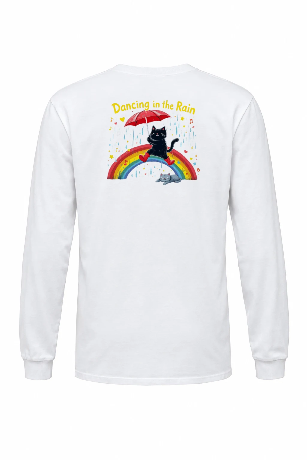 "Dancing in the Rain" Unisex Longsleeve T-shirt | Gildan 2400