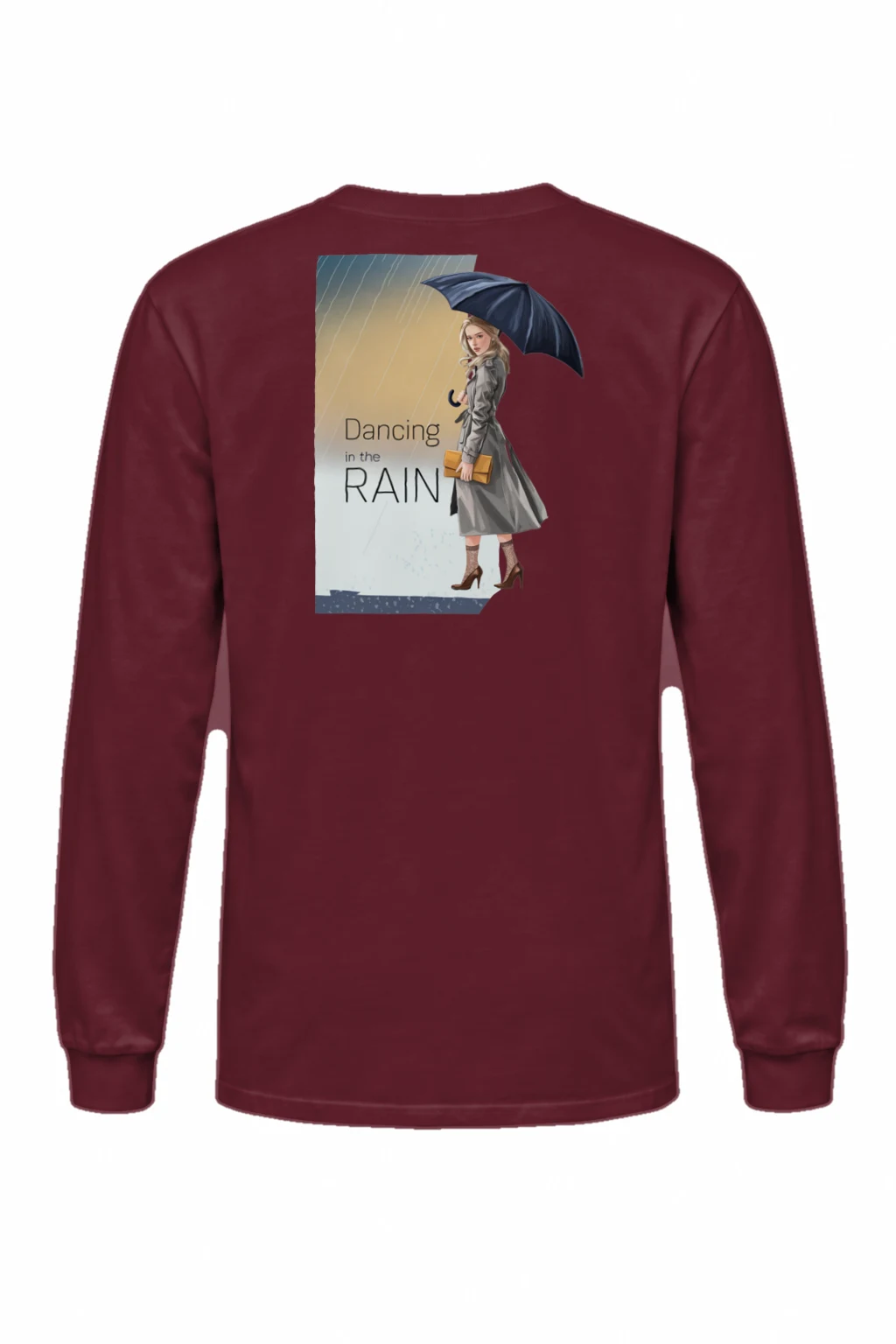 "Dancing In The Rain" Unisex Longsleeve T-shirt | Gildan 2400
