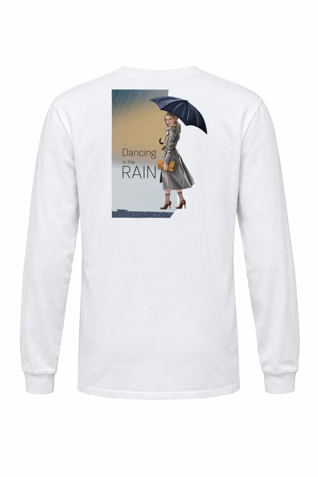 "Dancing In The Rain" Unisex Longsleeve T-shirt | Gildan 2400