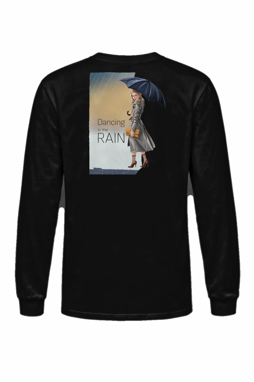 "Dancing In The Rain" Unisex Longsleeve T-shirt | Gildan 2400