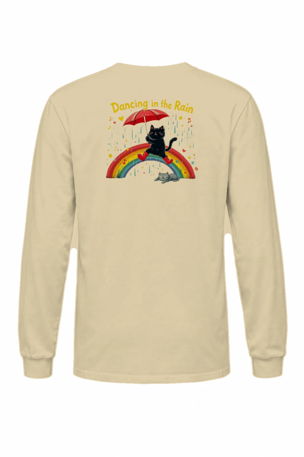 "Dancing in the Rain" Unisex Longsleeve T-shirt | Gildan 2400
