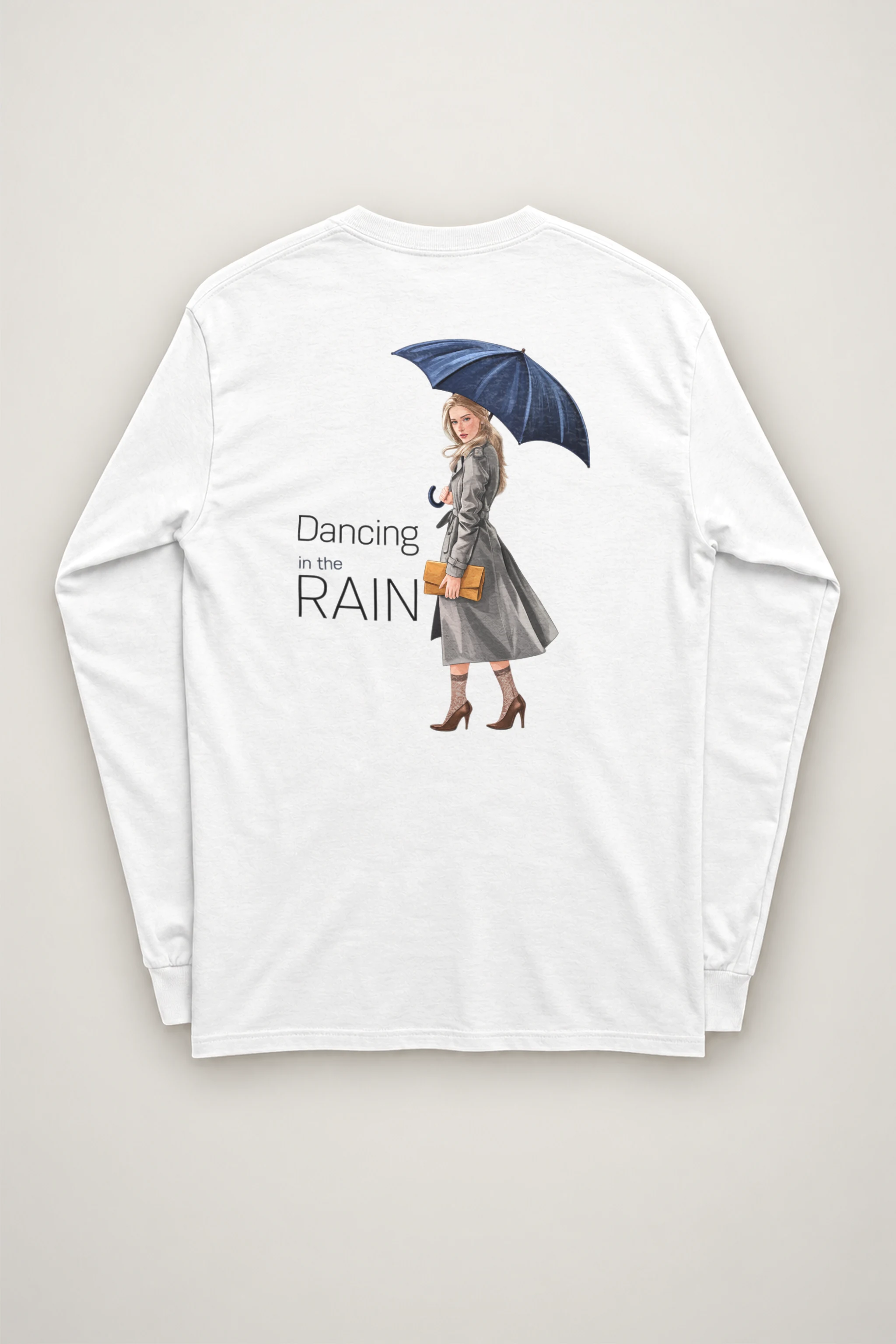 "Dancing in the Rain" Unisex Longsleeve T-shirt