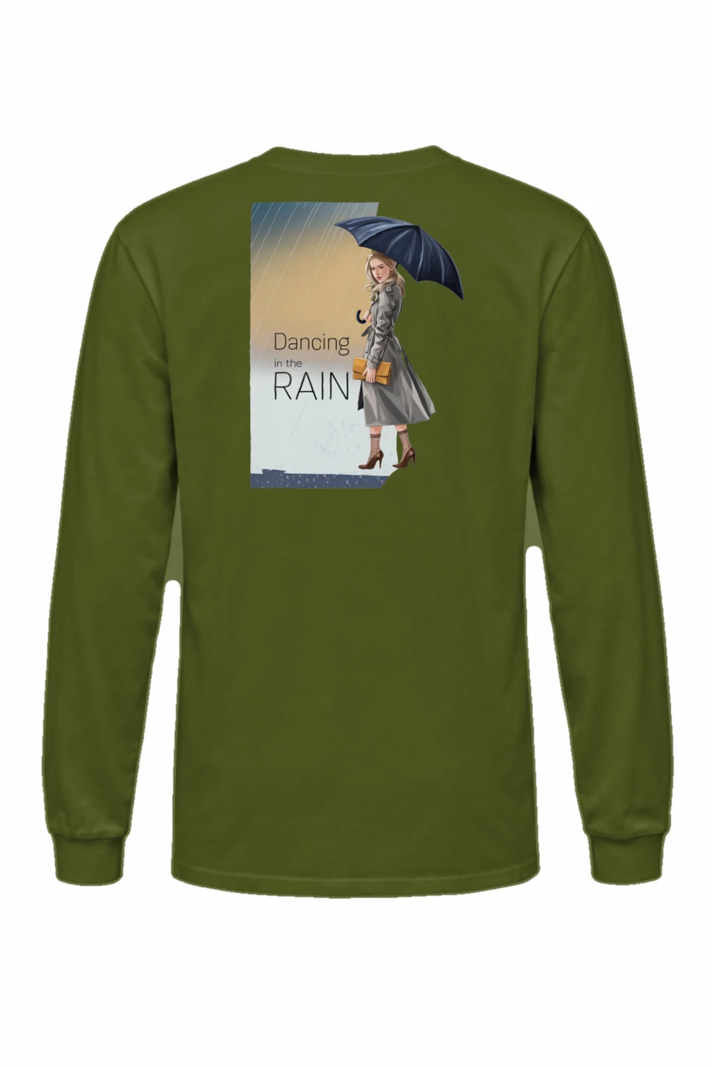 "Dancing In The Rain" Unisex Longsleeve T-shirt | Gildan 2400
